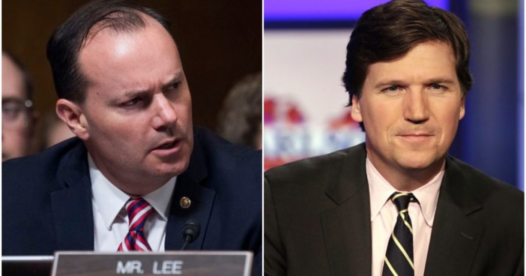 Tucker Carlson RIPS Senator Mike Lee for Capitulating to Google, Big Tech Tucker has returned to Fox News, and he is taking no prisoners.