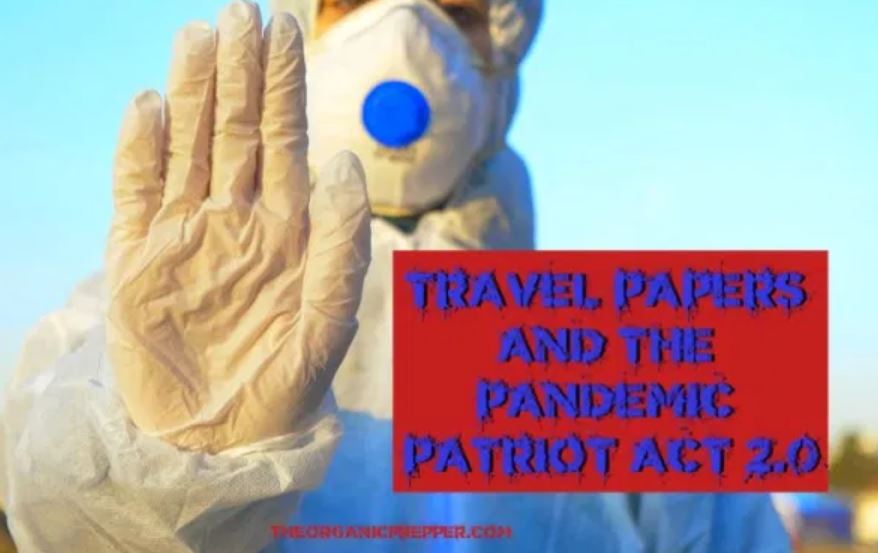 Travel Papers Pandemic Patriot Act