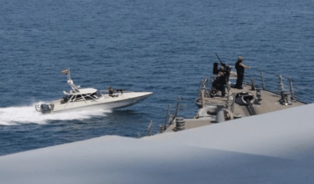 11 Iranian ships almost collide with, harass 6 US warships in international waters