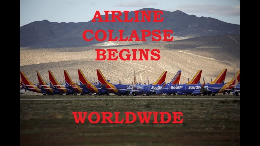 Airlines begin to Collapse around the World