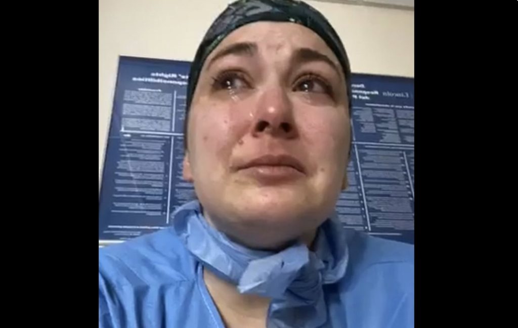 MUST WATCH: Tearful Nurse Blows Whistle on New York Hospitals ‘Murdering’ COVID Patients With ‘Complete Medical Mismanagement’