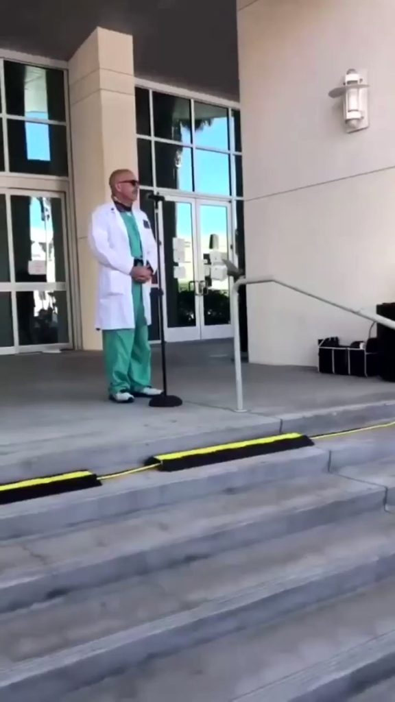 A Doctor grabs a microphone & absolutely DESTROYS Democrats and their nation wide corona virus shut down