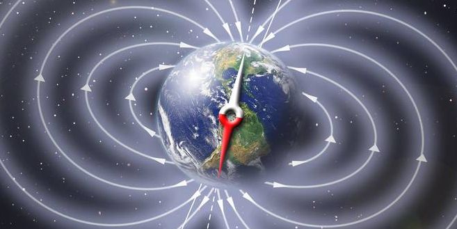 The Magnetic North Pole Is Rapidly Moving Because of Some Blobs