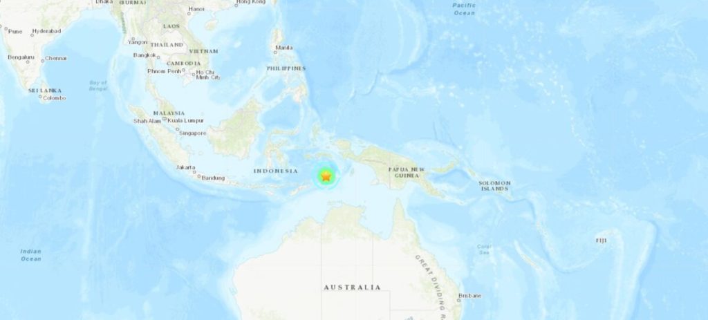 6.8 Magnitude Earthquake Strikes Indonesia, USGS Says