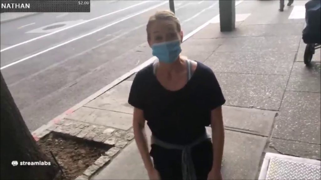 BLM YouTuber forced white girls on their knees to apologise for 'white privilege'