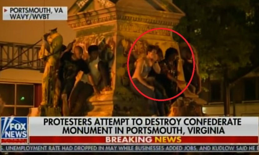 “His Skull Was Showing, He Was Convulsing on the Ground” – Protester Critically Injured after Far Left Mob Topples Confederate Statue on Top of Him