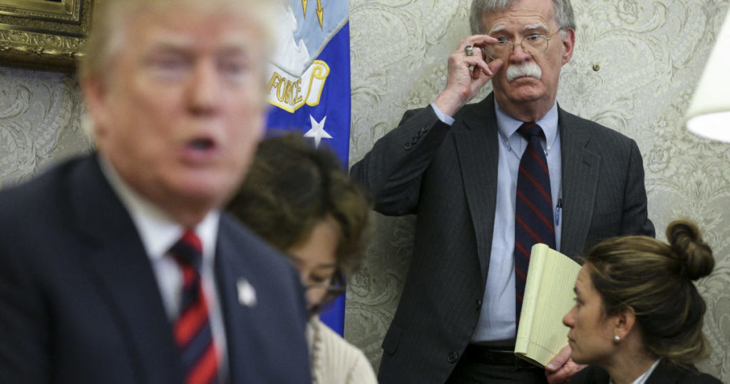John Bolton Is Still Mad That Donald Trump Wouldn't Let Him Bomb Iran