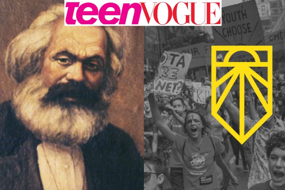 Teen Vogue Reposts Their 2018 Article Glorifying Marxism, Promotes Sunshine Movement Aimed At Radicalizing Teens