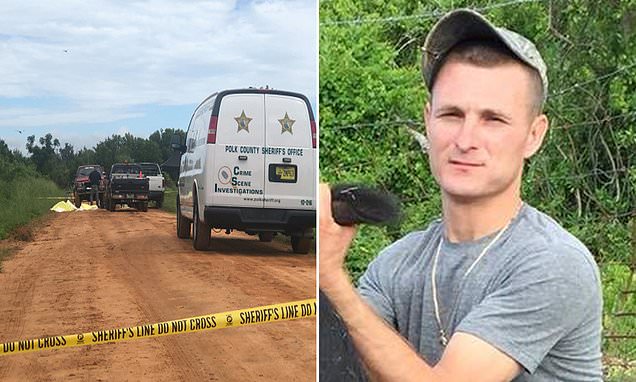 Three best friends are beaten and shot dead by multiple gunmen on a fishing trip: Victim's father finds scene of 'massacre' after his dying son called him for help