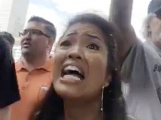 Michelle Malkin beaten by BLM thugs and prevented from speaking at Denver pro-police rally