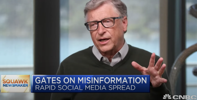 "Lies Spread Faster Than The Truth On Social Media" - Gates Slams COVID-19 Vaccine "Conspiracy Theories"