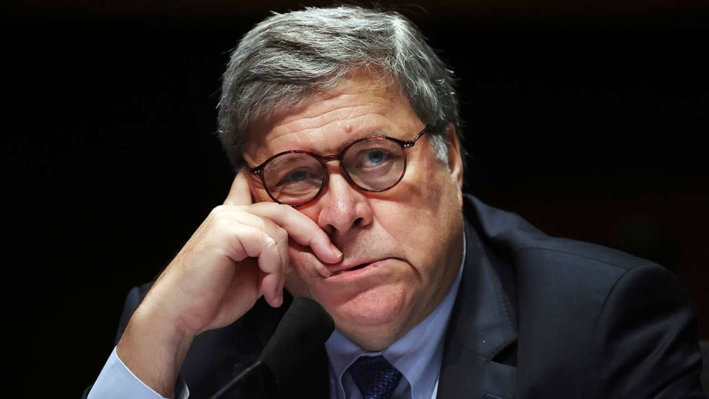 Attorney General Bill Barr tests negative for coronavirus, 1 day after Rep. Gohmert encounter