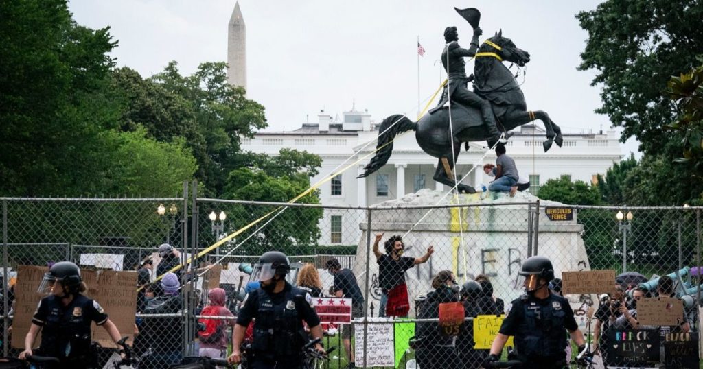 Trump Puts His Foot Down, Promises 'Automatic 10 Years in Prison' for Even Trying To Vandalize a Federal Monument