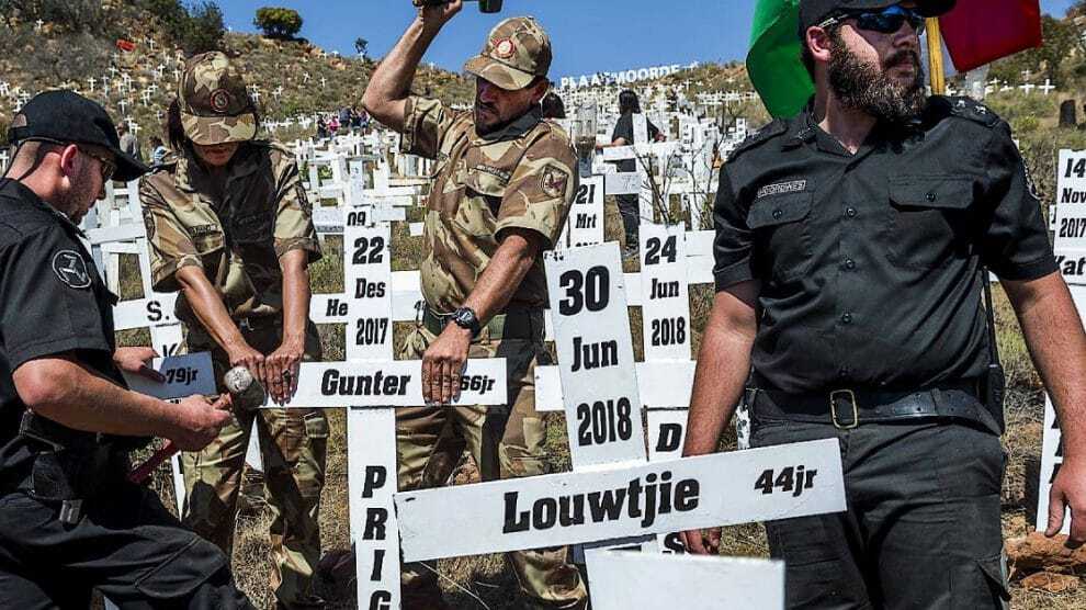 SOUTH AFRICA - Hidden from the media: black racists murder thousands of white farmers in South Africa
