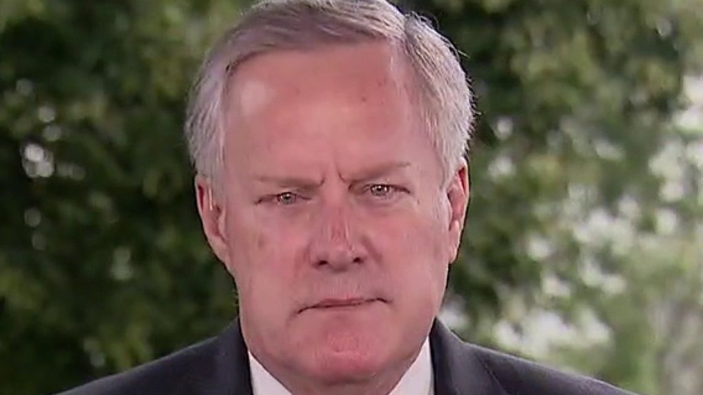 Mark Meadows says there will not be a ‘national mandate’ on wearing masks