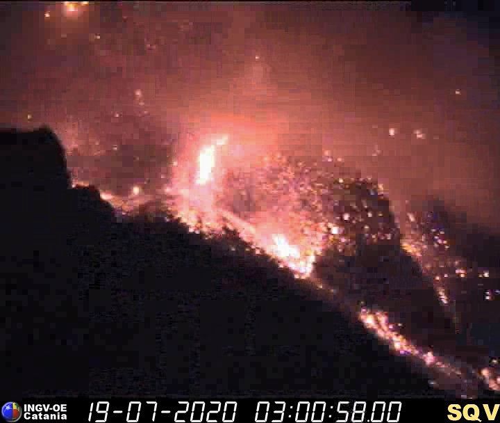 Major Eruption of Stromboli Volcano