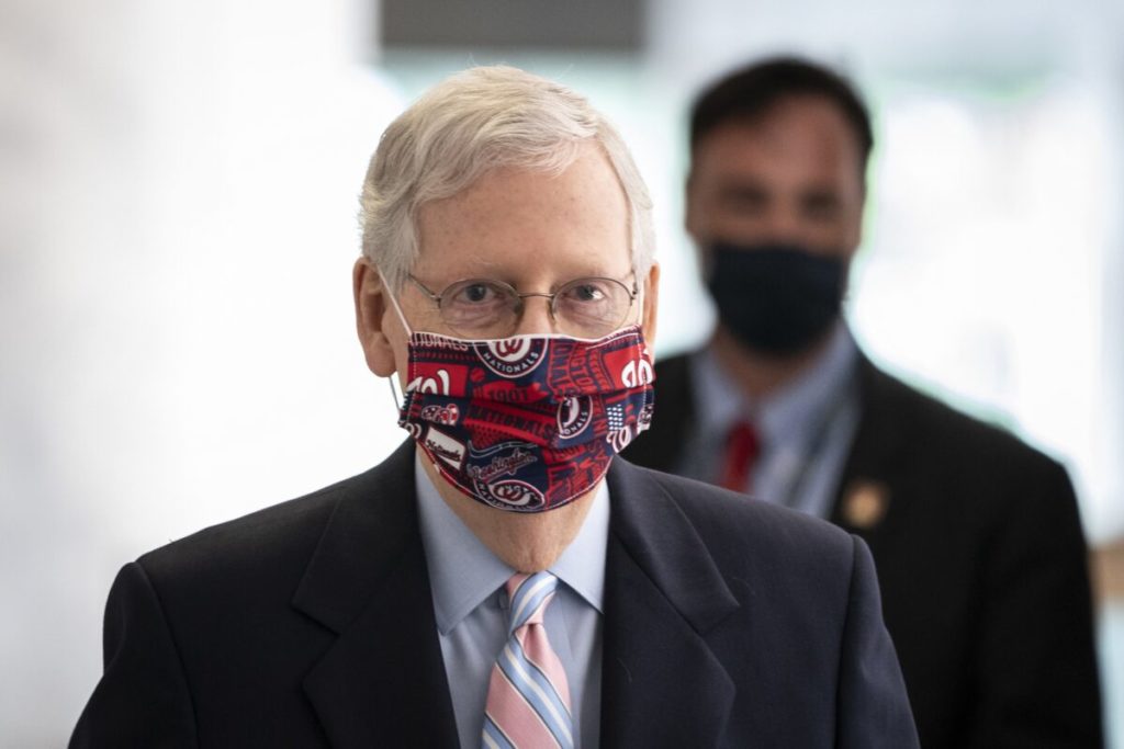 McConnell: 15-20 GOP Senators Will Not Vote for Any Virus Relief Deal