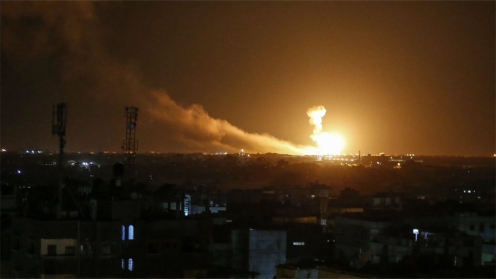 IDF Strikes Hamas Site in Gaza