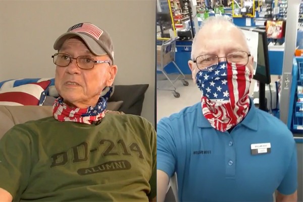 Air Force veteran quits job after being told he could not wear American flag face mask: ‘I fought for this flag’