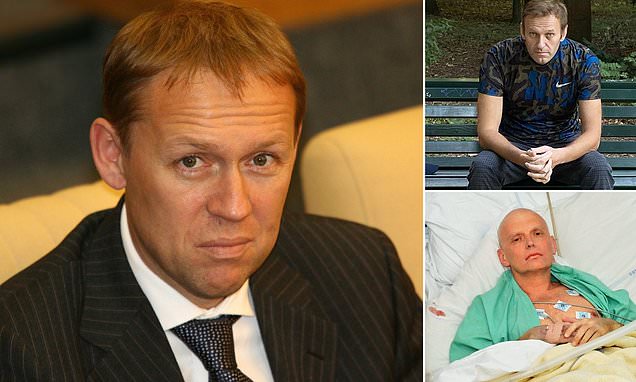 Russian spy who was accused of murdering Alexander Litvinenko is tasked with heading up the probe into Alexei Navalny's poisoning