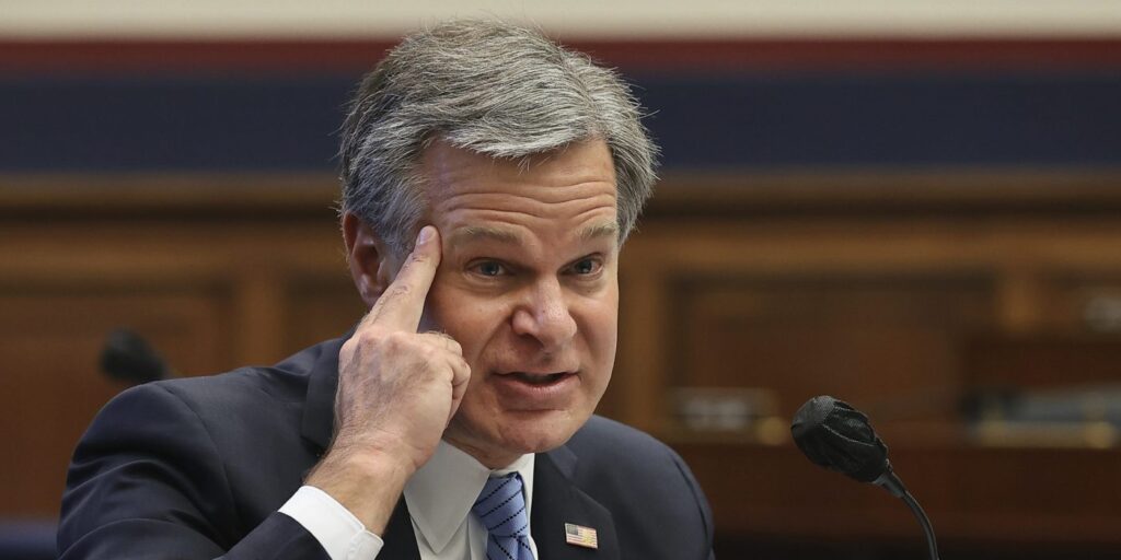 FBI Director Wray Again Criticized by White House Over Ignorant Testimony