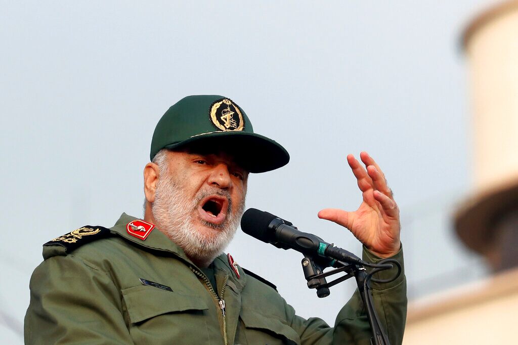 Chief of Iran's Revolutionary Guard Gen. Hossein Salami