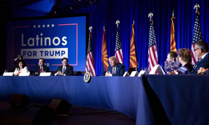‘We’re Not Going to Be Another Venezuela,’ Trump Tells Latino Roundtable in Arizona