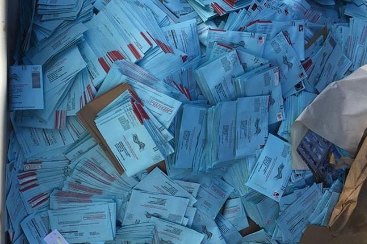 EXCLUSIVE: California Man Finds THOUSANDS of What Appear to be Unopened Ballots in Garbage Dumpster — Workers Quickly Try to Cover Them Up — We are Working to Verify