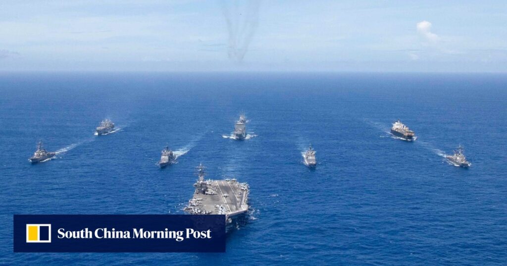The US defence secretary has dismissed reports American troops are preparing for an attack on China, according to Beijing. Photo: US Navy