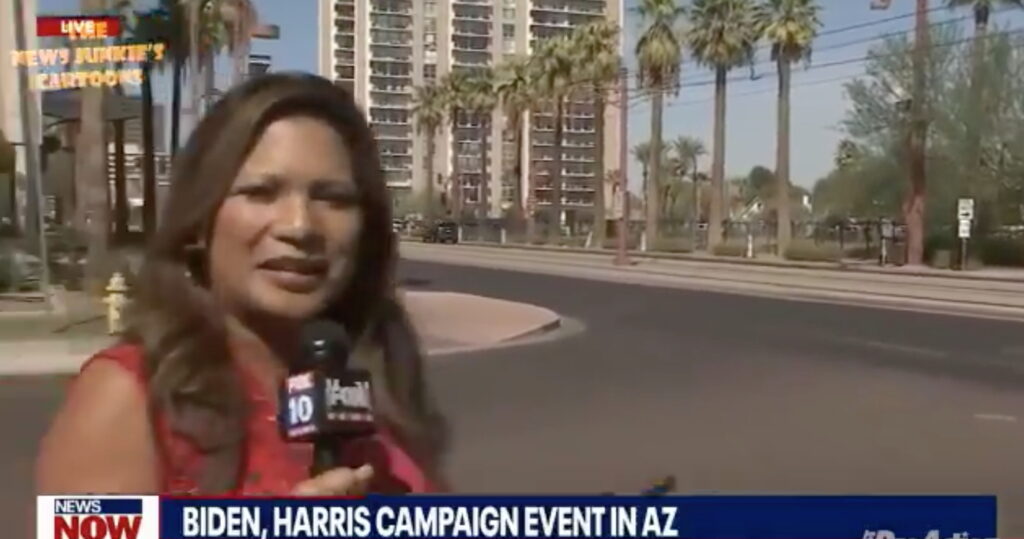 Biden-Harris joint appearance in Arizona draws no spectators — as in ZERO attendees
