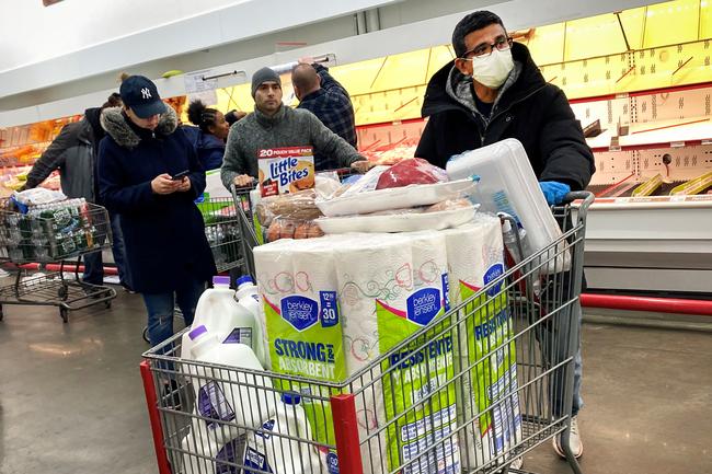 "A Lot Of Hoarding" - Americans Race To Supermarkets As Second Wave Arrives