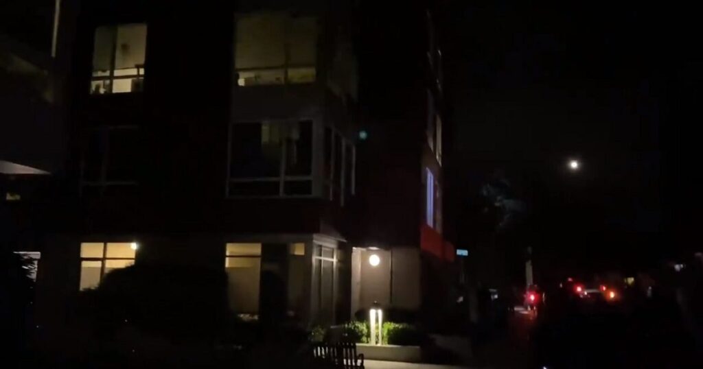 BLM-Antifa March Through Residential Neighborhood, Shine Lights Into People’s Homes (Video)