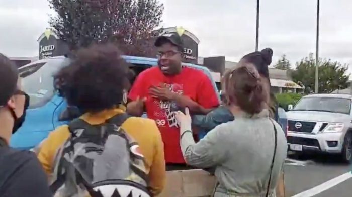 Black Driver Lets Loose On BLM Protesters Blocking Street – ‘I’m Blacker Than You!’