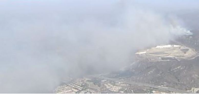 Evacuations Underway As Silverado Fire Burns Near Irvine, Calif.