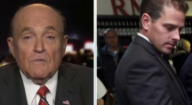 Giuliani: Photos on Hunter Biden's Hard Drive Will 'Shock the Hell Out of You'