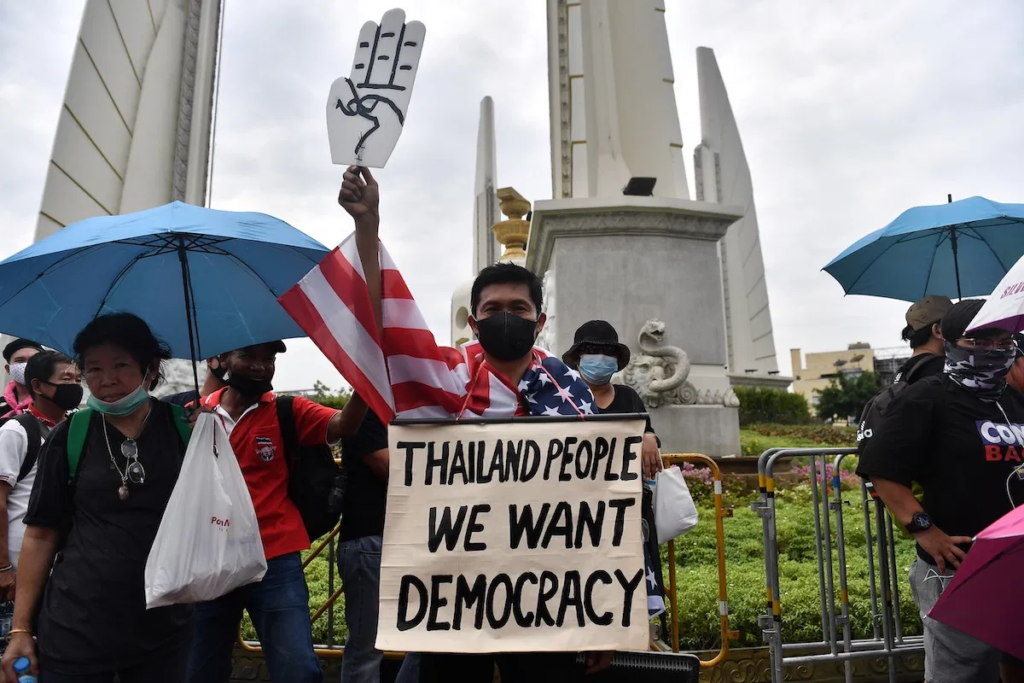 Thailand protesters