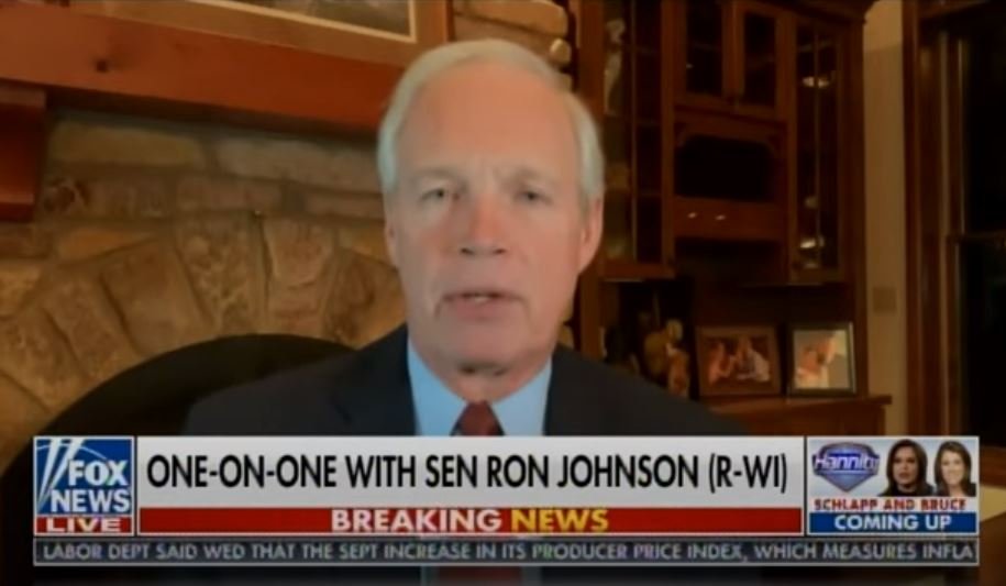“The Whistleblower Delivered Computer to the FBI. What did They Do With It?” – Senator Ron Johnson Admits Hunter Biden Computer Whistleblower Contacted His Senate Committee (VIDEO)