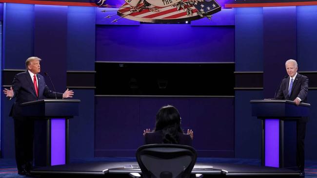 Final 2020 US presidential campaign debate in Nashville