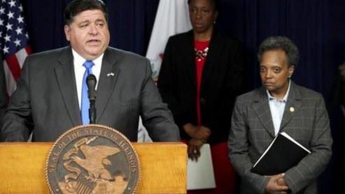 Illinois Governor Pritzker Snubs Lori Lightfoot's "Do Not Travel" Advisory, May Leave Chicago For Thanksgiving