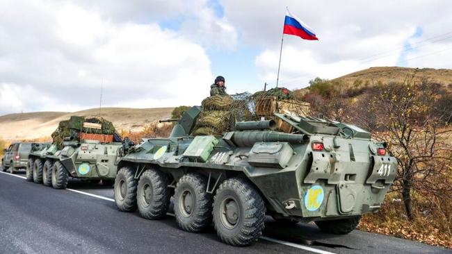 Russian Troops Officially Begin Patrol Of Karabakh, Oversee Exchange Of Bodies