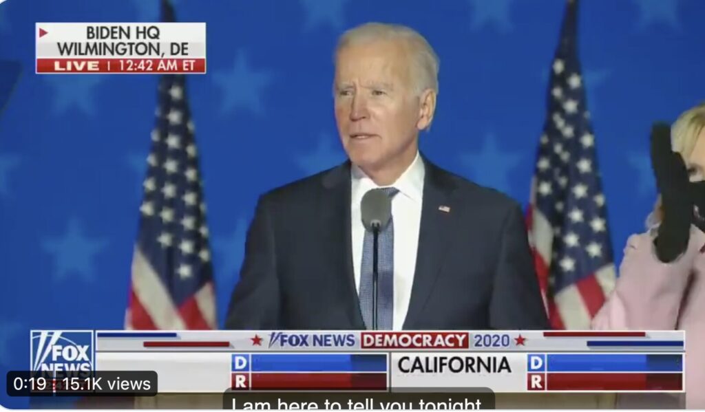 BREAKING: Biden Prematurely Claims 'We're On Track To Win This Election'