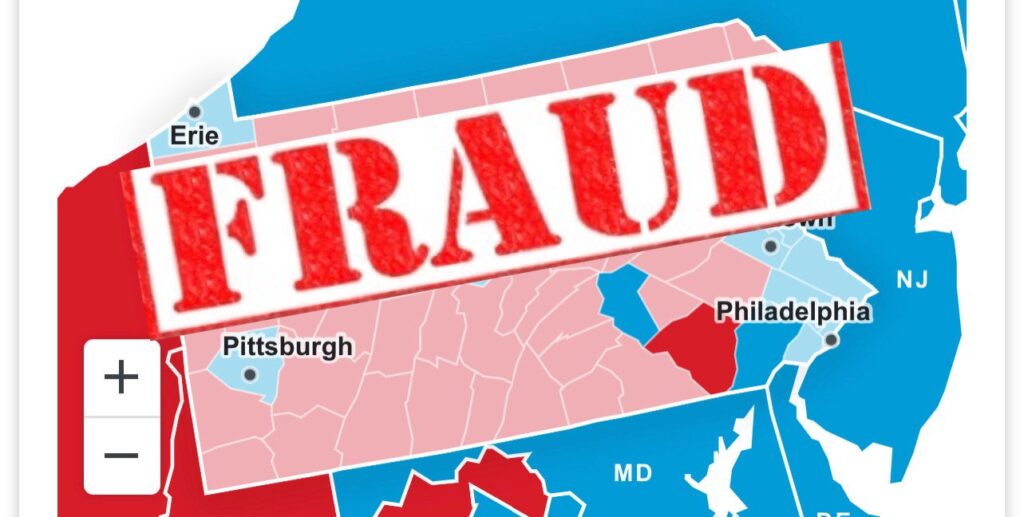 SHOCKING EXCLUSIVE: WE CAUGHT THEM! Pennsylvania Results Show a Statistically Impossible Pattern Behind Biden’s Steal! WE CAUGHT THEM!