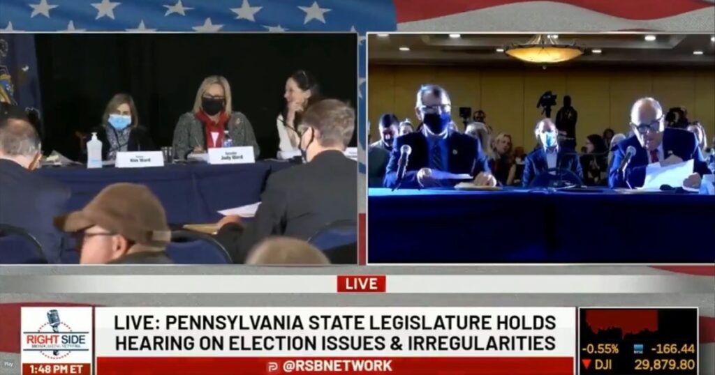VIDEO: Crowd Gasps At PA Hearing After Learning Of 600K Vote Dump For Biden, Just 3K For Trump