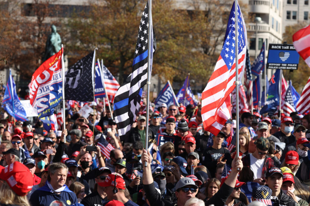 Massive Crowds March in DC to Show Support for Trump, Demand Election Integrity