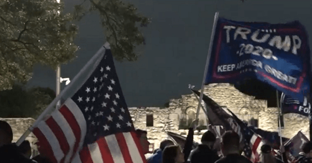 ‘Fine Me’: Texas Trump Supporters Defy COVID-19 Curfew near the Alamo