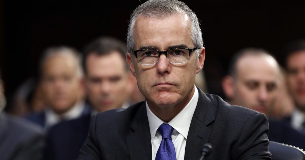 Andrew McCabe 'shocked and disappointed' by problems found in Carter Page FISA warrant he approved
