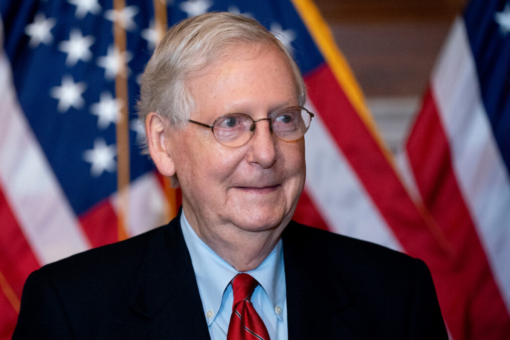 Mitch McConnell unanimously re-elected GOP leader, but for how long?