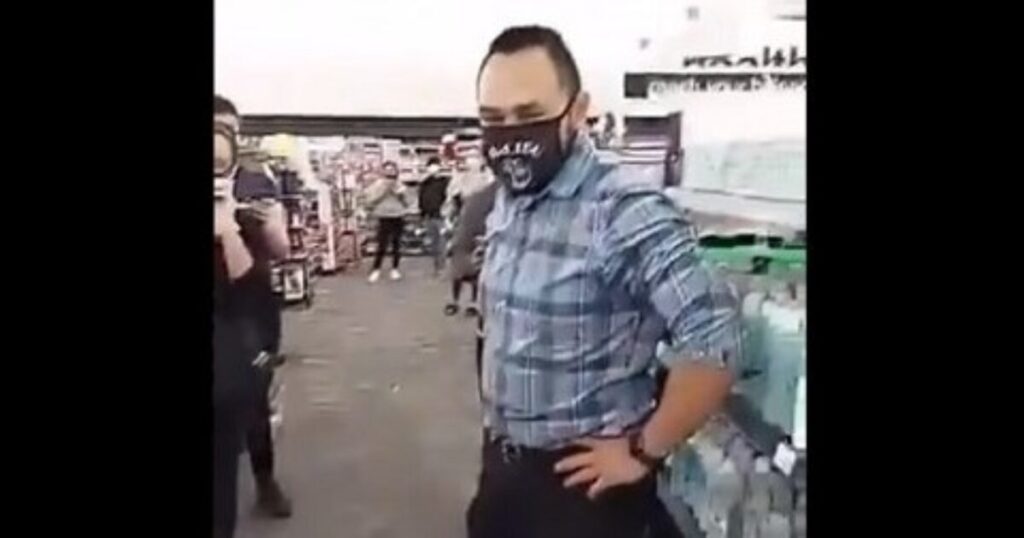 Anti-mask flash mob shows up loud and proud at CVS as trend catches on across US
