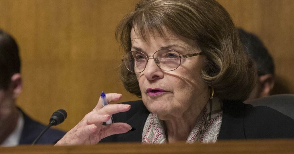 Feinstein says she's stepping down as top Democrat on Senate Judiciary Committee