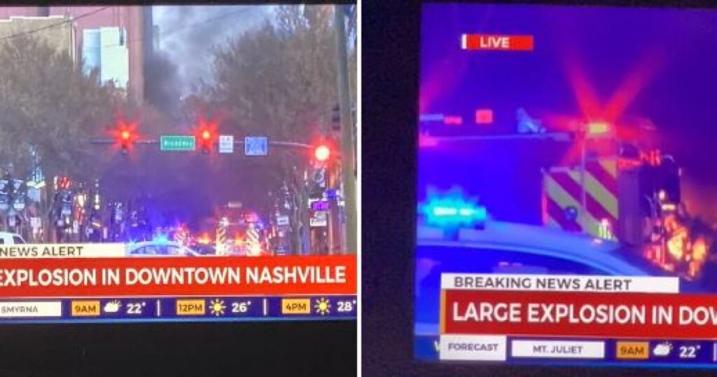 BREAKING: Explosion in Nashville